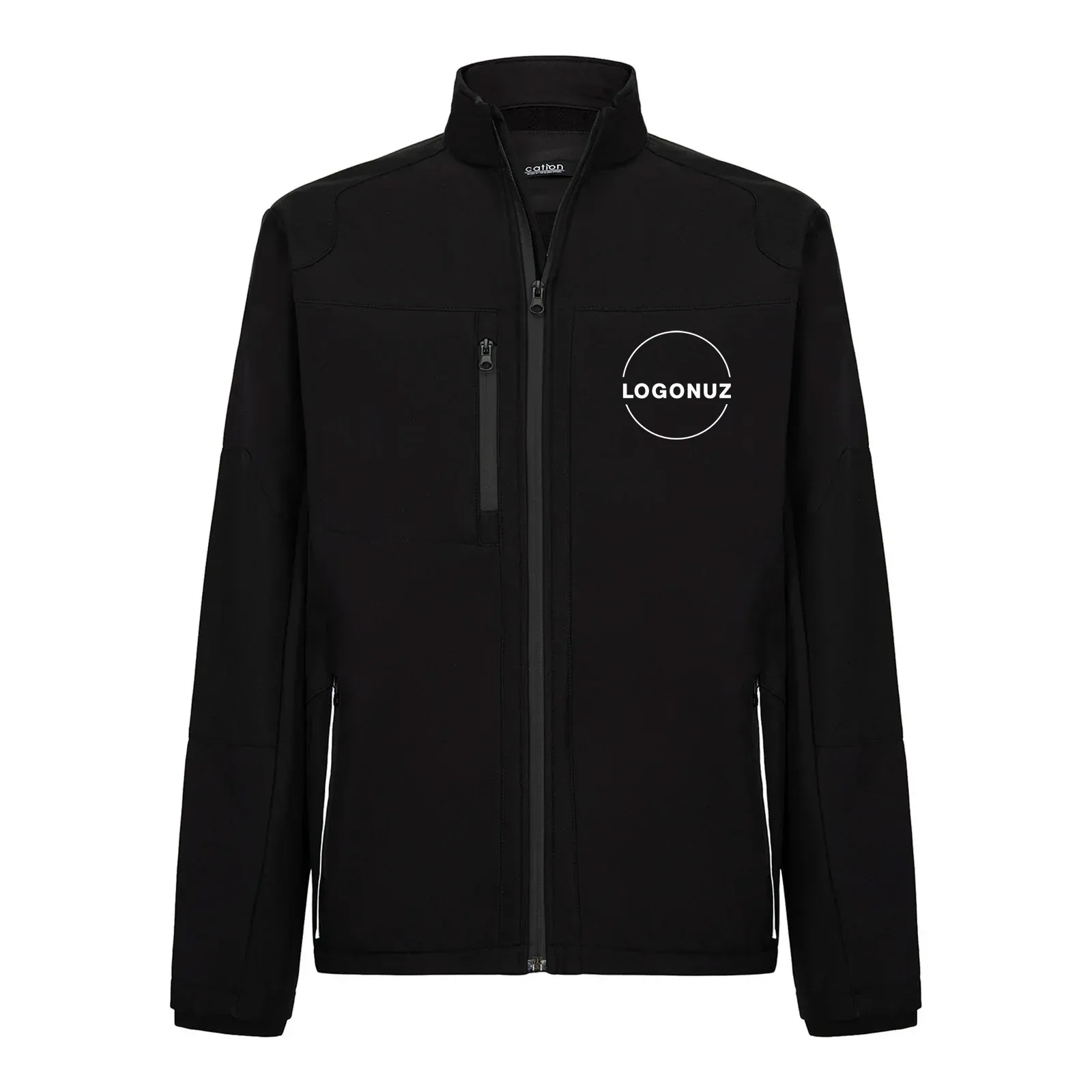dynamic-softshell-siyah-mont-gorseli-4-3 Dynamic Softshell Siyah Mont - Görsel 1