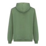 Recycle Kapüşonlu Haki Sweatshirt