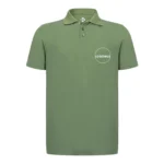Recycle Polo Yaka Haki Tişört
