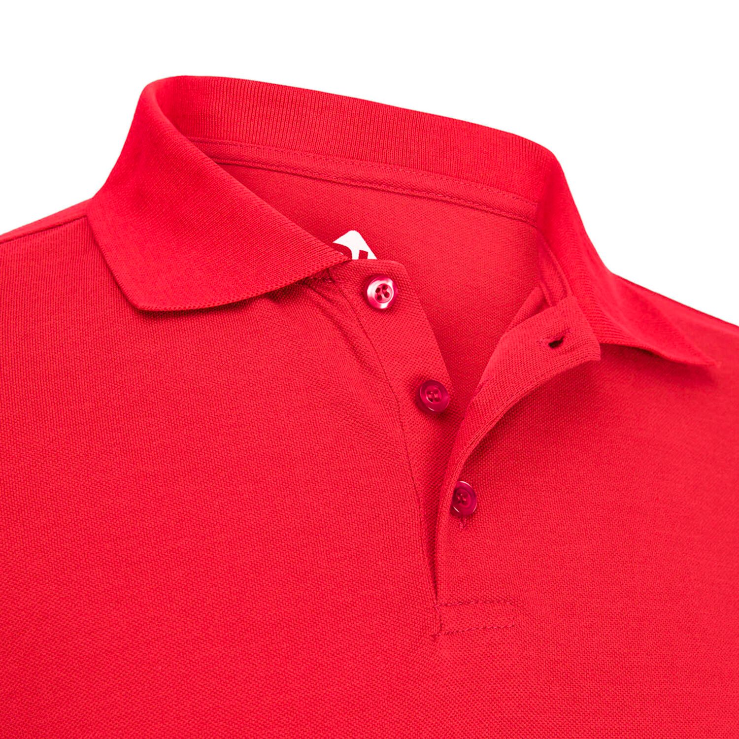 Recycle Polo Yaka Kırmızı Tişört