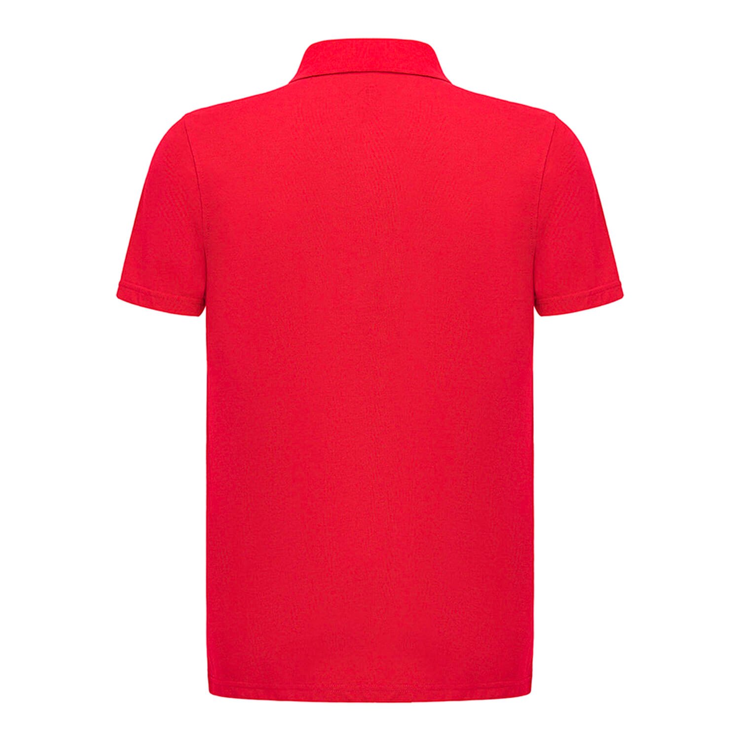 Recycle Polo Yaka Kırmızı Tişört