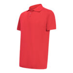 Recycle Polo Yaka Kırmızı Tişört