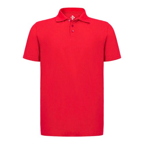 Recycle Polo Yaka Kırmızı Tişört