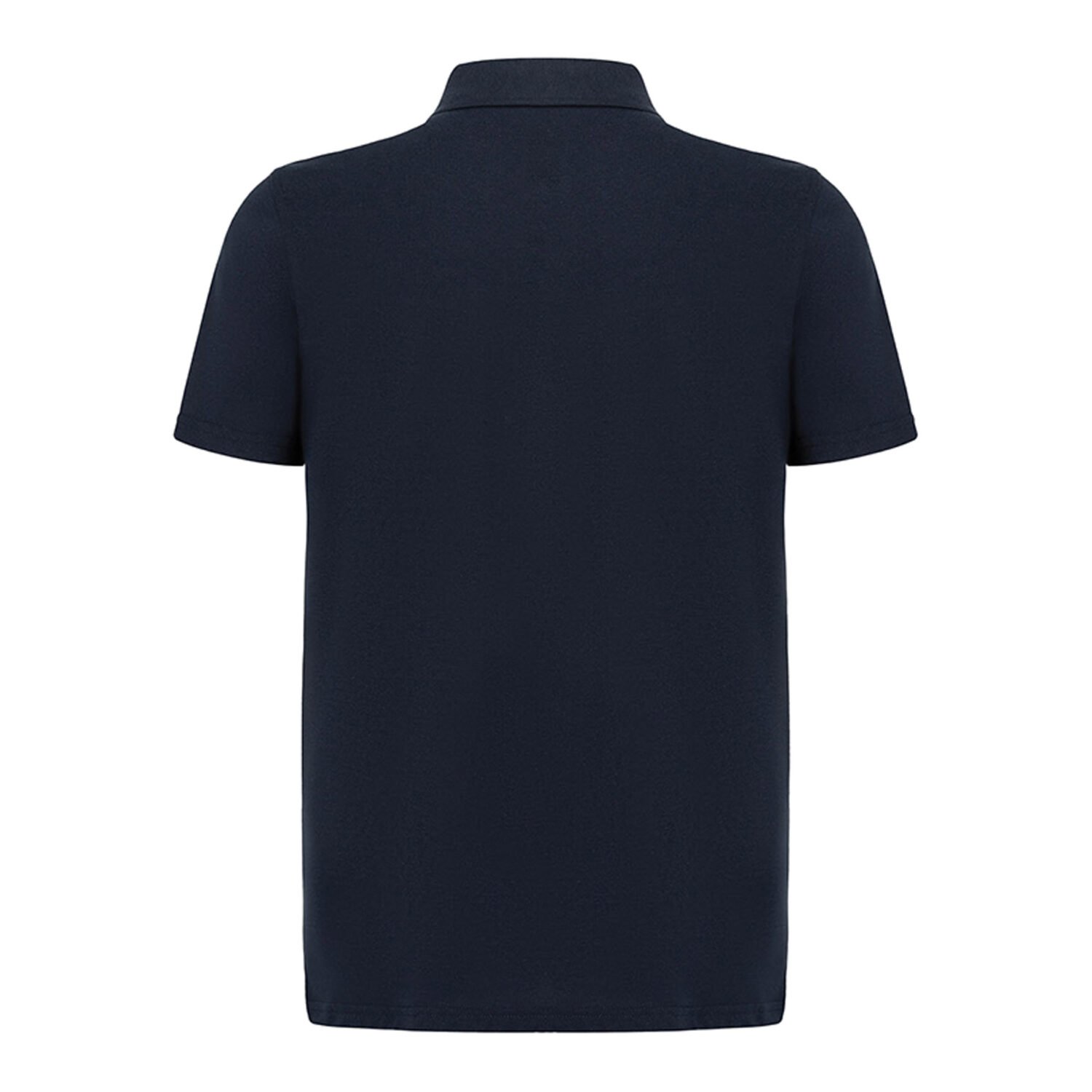 Recycle Polo Yaka Lacivert Tişört