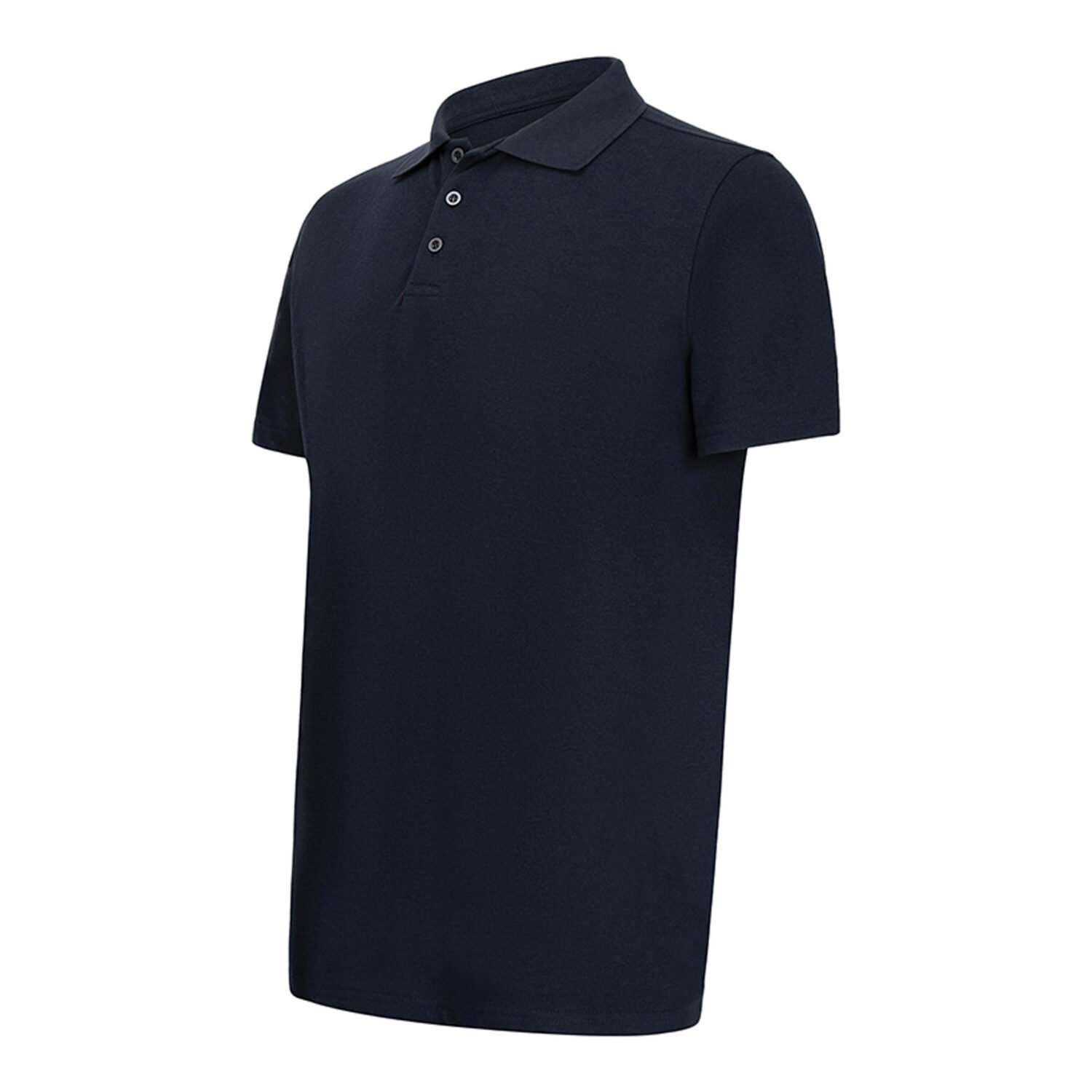 Recycle Polo Yaka Lacivert Tişört