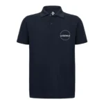 Recycle Polo Yaka Lacivert Tişört