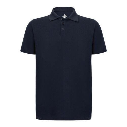 Recycle Polo Yaka Lacivert Tişört