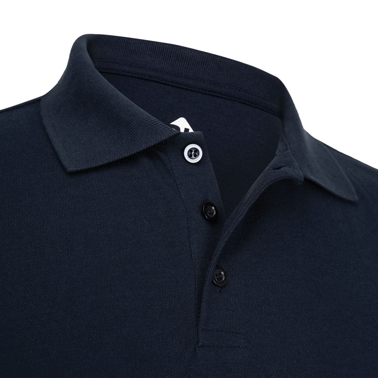 Recycle Polo Yaka Lacivert Tişört