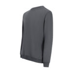 Recycle Sıfır Yaka Antrasit Sweatshirt