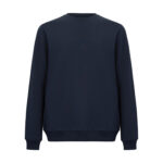 Recycle Sıfır Yaka Lacivert Sweatshirt