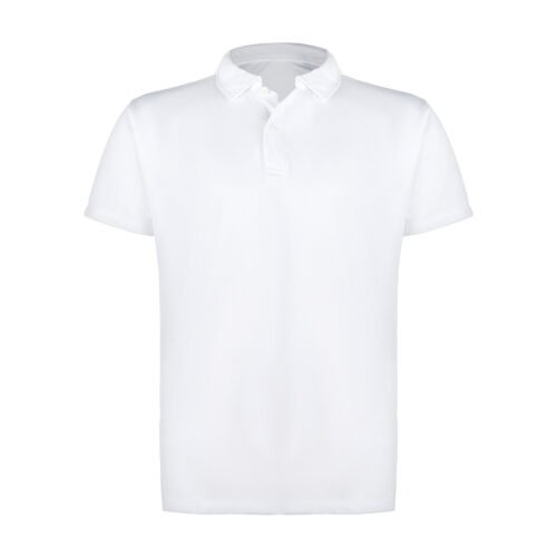 Polo Yaka Beyaz Climacool Tişört