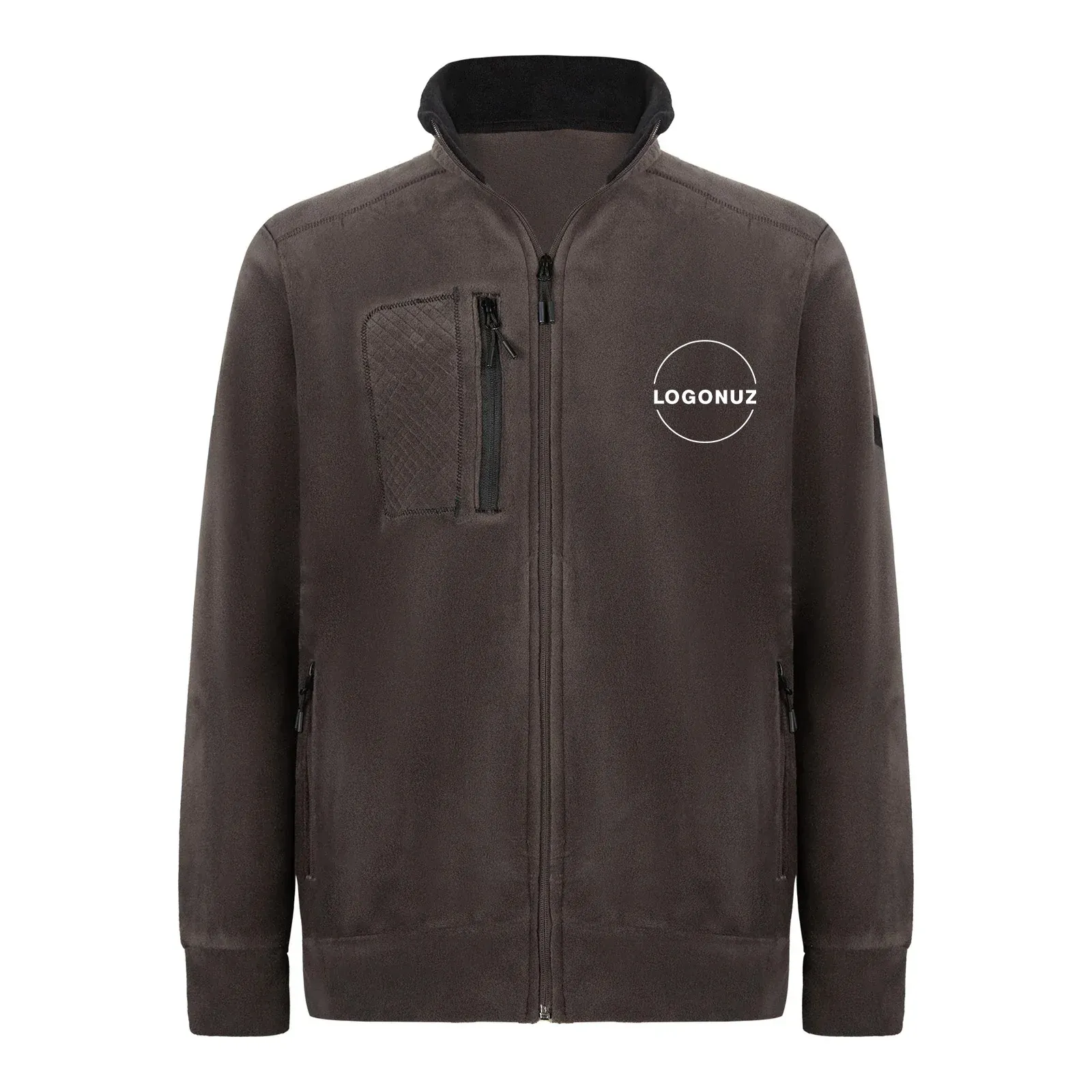kapitone-fume-polar-ceket-gorseli-3-3 Kapitone Füme Polar Ceket - Görsel 1