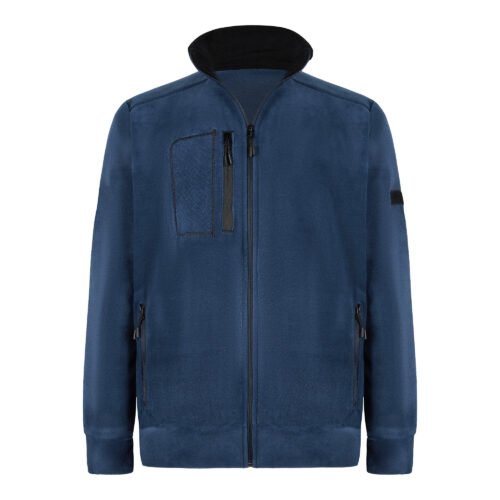 Kapitone Lacivert Polar Ceket