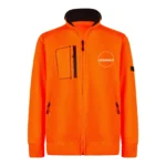 Kapitone Neon Turuncu Polar Ceket