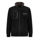 Kapitone Siyah Polar Ceket