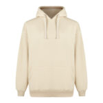 Kapüşonlu Krem Oversize Sweatshirt