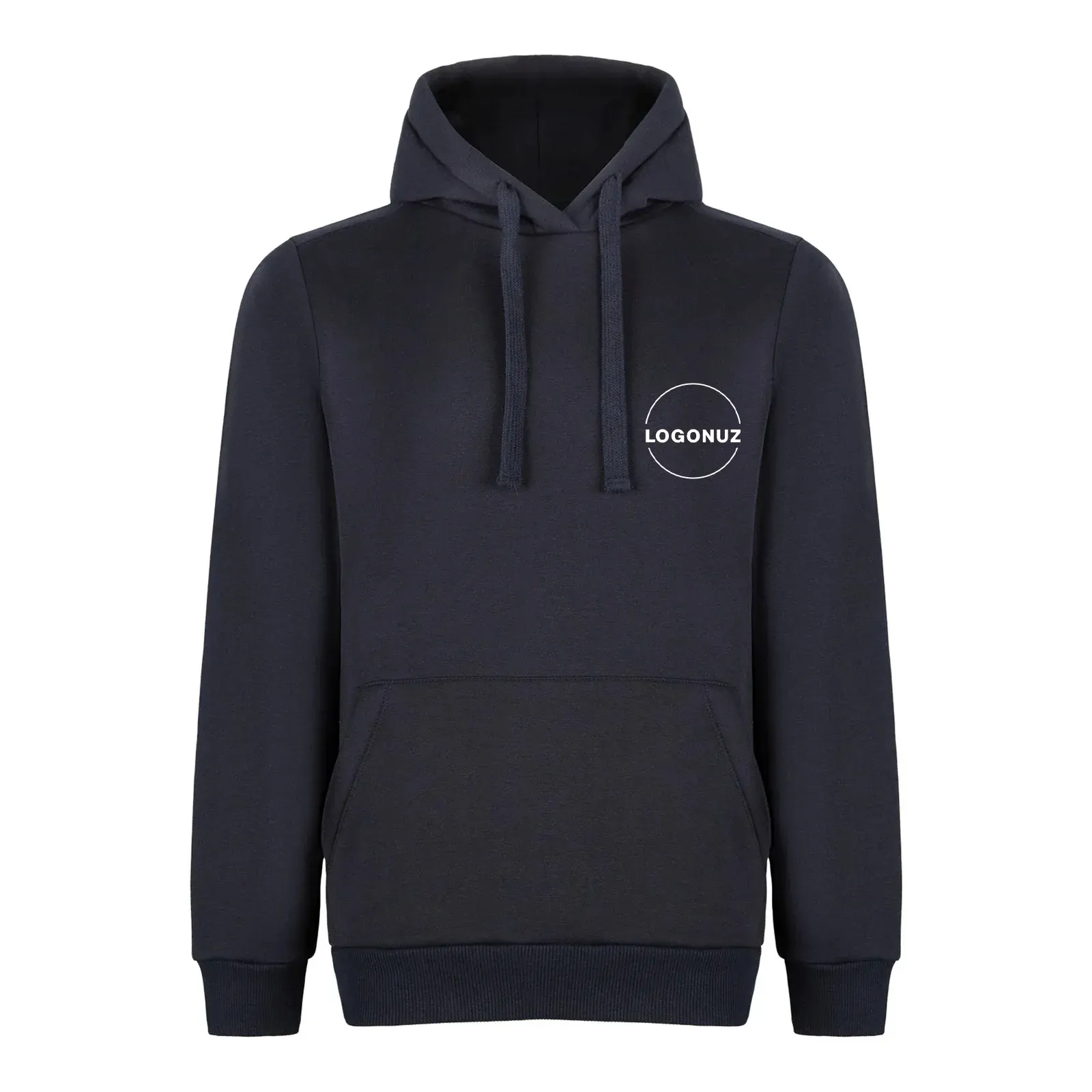 kapusonlu-lacivert-sweatshirt-gorseli-3-3 Kapüşonlu Lacivert Sweatshirt - Görsel 1