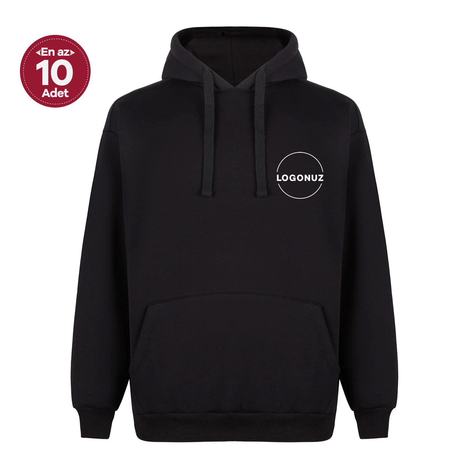 kapusonlu-siyah-oversize-sweatshirt-gorseli-3 Kapüşonlu Siyah Oversize Sweatshirt - Görsel 1