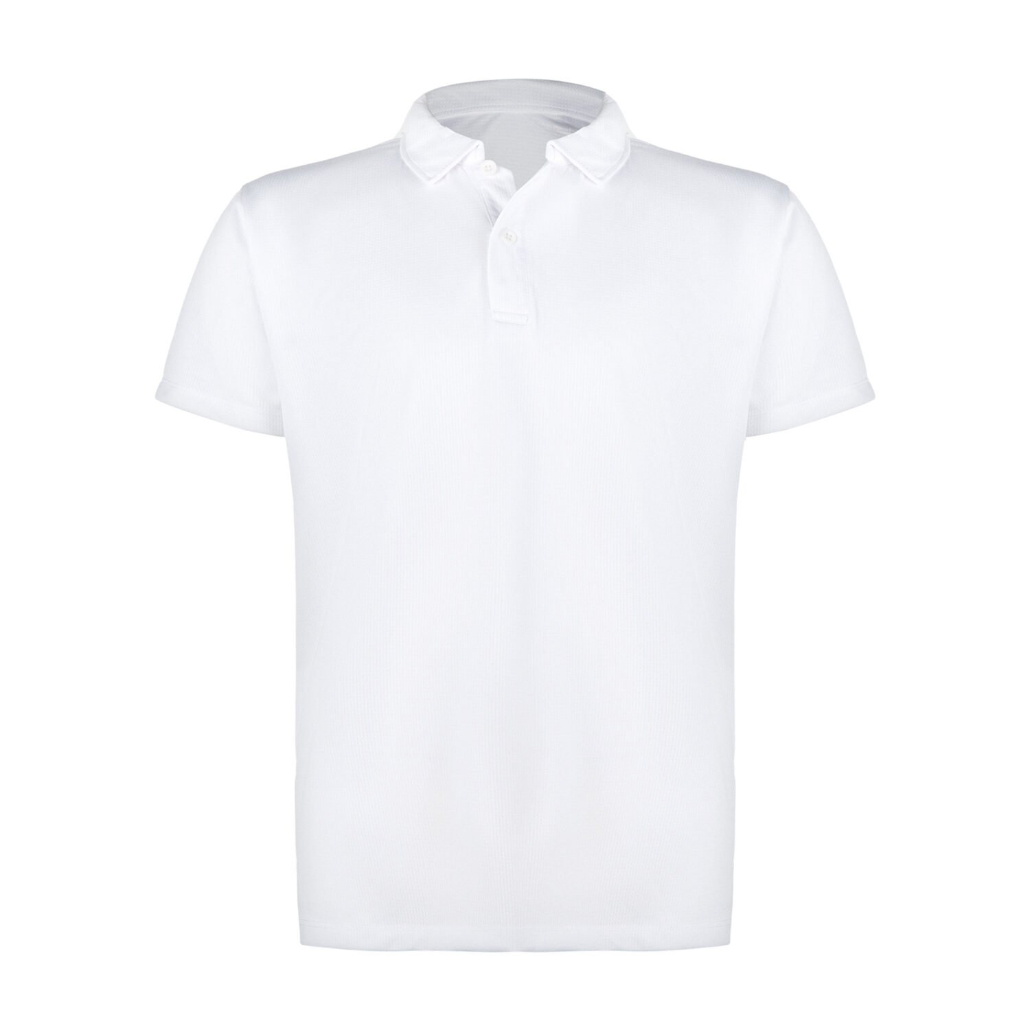 Polo Yaka Beyaz Climacool Tişört