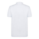 Polo Yaka Beyaz Pamuklu Tişört