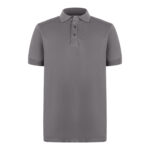 Polo Yaka Füme Pamuklu Tişört