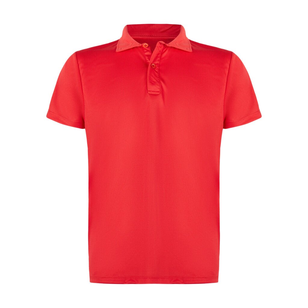 Polo Yaka Kırmızı Climacool Tişört