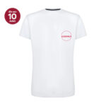 Sıfır Yaka Beyaz Climacool Tişört