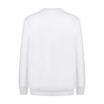 Sıfır Yaka Beyaz Sweatshirt