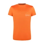 Sıfır Yaka Neon Turuncu Climacool Tişört
