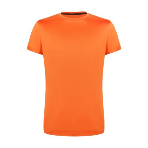 Sıfır Yaka Neon Turuncu Climacool Tişört