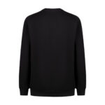 Sıfır Yaka Siyah Sweatshirt