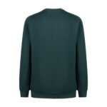 Sıfır Yaka Yeşil Sweatshirt