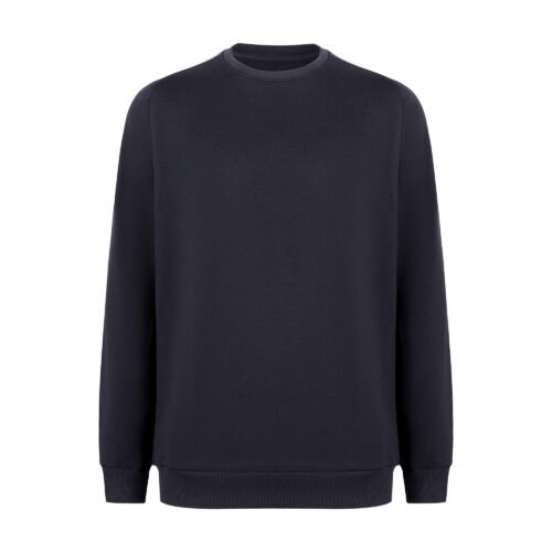 Sıfır Yaka Lacivert Sweatshirt