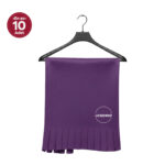 Açık Menekşe Polar Şal 1018