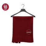Canlı Kırmızı Polar Şal 1022