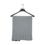 Açık Gri Melanj Polar Şal 1008 - Görsel 2