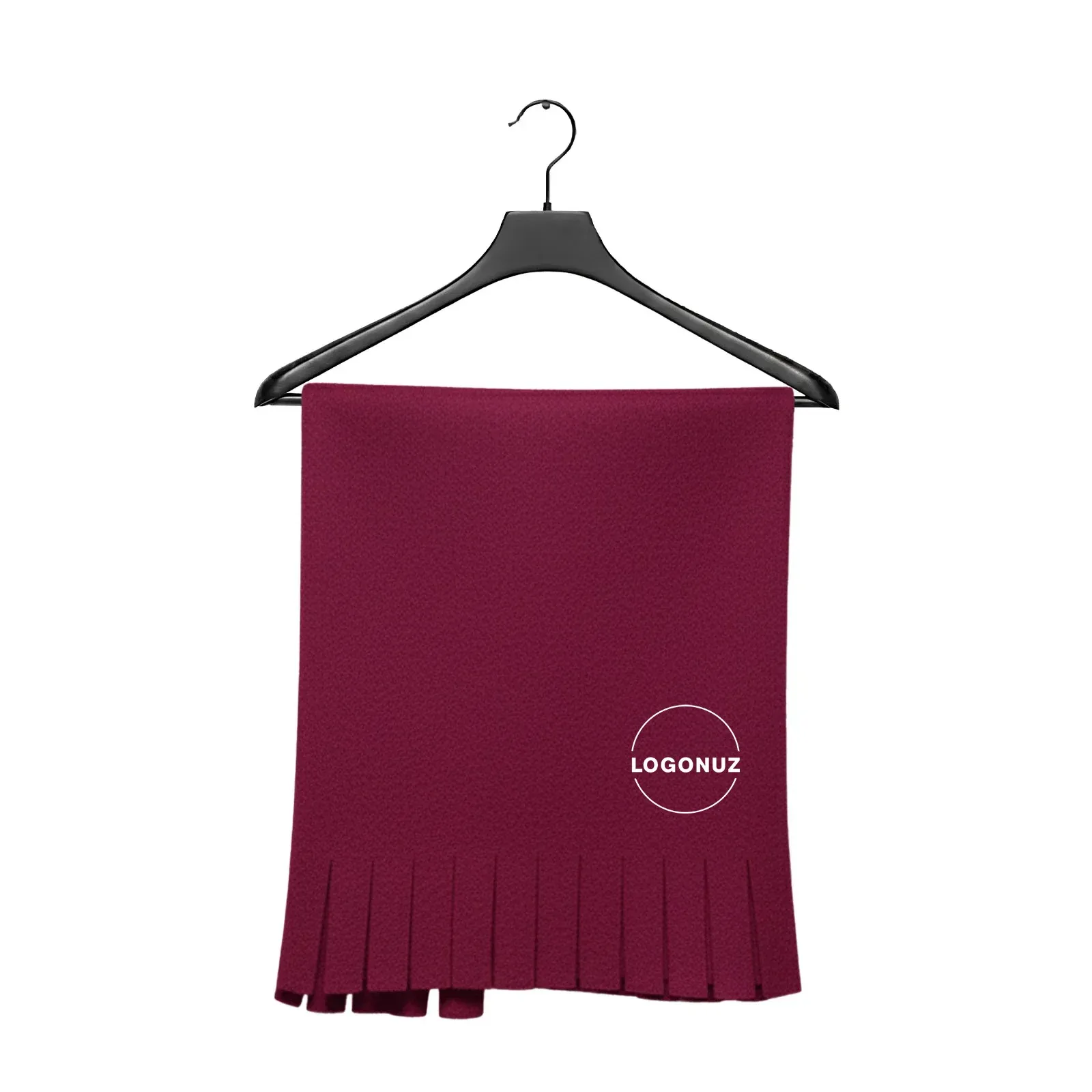 bordo-polar-sal-1-1 Bordo Polar Şal 1041 - Görsel 1