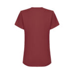 Bordo Kadın  Özel Yaka Gizli Fermuarlı Doktor Ve Hemşire Cerrahi Forması Üst - Görsel 4