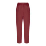 Bordo Unisex Likralı Doktor Ve Hemşire Cerrahi Forma Takım - Görsel 8