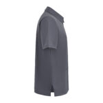 Füme Unisex Likralı Doktor ve Hemşire Cerrahi Forması Üst - Görsel 5