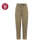 Haki Unisex Kargo Cepli Likralı Cerrahi Pantolon