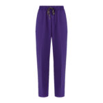 Koyu Mor Unisex Likralı Doktor Ve Hemşire Cerrahi Forma Takım - Görsel 6