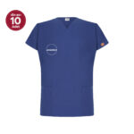 Lacivert Unisex Likralı Doktor Ve Hemşire Cerrahi Forma Takım