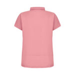 Leylak Kadın Gizli Fermuar Yan Cepli Polo Yaka Doktor Ve Hemşire Cerrahi Forma Üst - Görsel 4