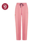 Leylak Kadın Özel Cep Ve Dikişli Likralı Cerrahi Pantolon