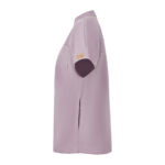 Lila Kadın  Çıt Çıtlı Likralı Hakim Yaka Doktor ve Hemşire Cerrahi Forma Üst - Görsel 3