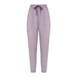 Lila Unisex Jogger Likralı Cerrahi Pantolon