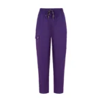 Mor Unisex Kargo Cepli  Likralı Cerrahi Pantolon