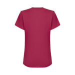 Nar Çiçeği Kadın Özel Yaka Gizli Fermuarlı Doktor ve Hemşire Cerrahi Forması Üst - Görsel 4