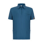 Petrol Yeşili Unisex Likralı Doktor Ve Hemşire Cerrahi Forması Üst - Görsel 2